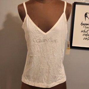Calvin Klein Rhinestone Cami Top